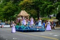 West Seattle Grand Parade, Fathoms OÃ¢â¬â¢ Fun Festival float and princesses